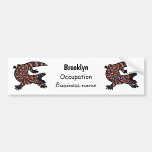 Pegatina Para Coche Ilustracion del personalizado monstruo de la gila