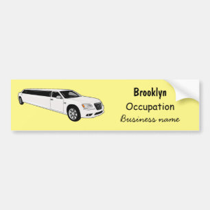 Pegatina Para Coche Ilustracion personalizado limusina