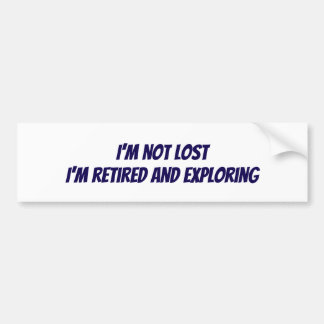 Pegatina Para Coche I'm not lost sticker