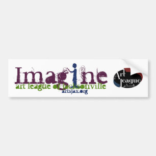 Pegatina Para Coche Imagínese Bumpersticker