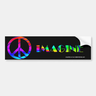 PEGATINA PARA COCHE IMAGÍNESE LA PAZ