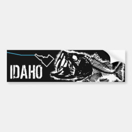 PEGATINA PARA COCHE IMPACTANTE IDAHO - UNA MALA BASE