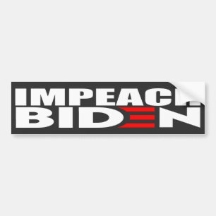 Pegatina Para Coche Impeach Biden Anti Joe Biden