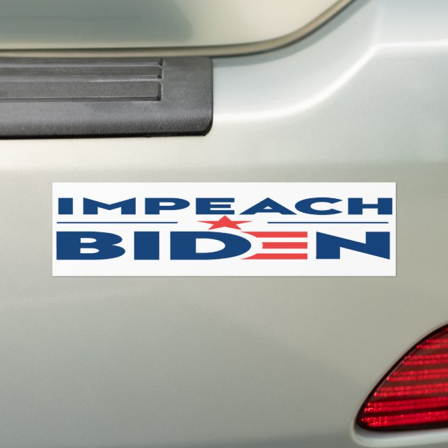 Pegatina Para Coche Impeach Biden Anti Joe Biden (en coche)