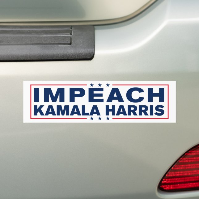Pegatina Para Coche Impeach Kamala Harris (en coche)