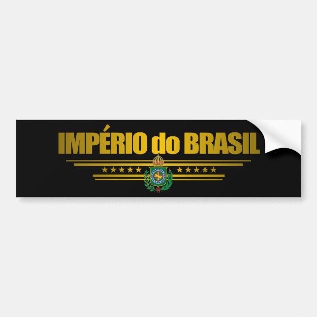 Pegatina Para Coche "Imperio del Brasil" (Frente)