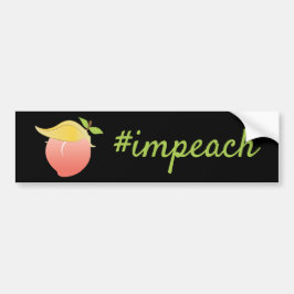 Pegatina Para Coche Impetar Trump Peach