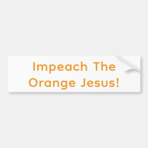 Pegatina Para Coche ¡Impidan al Jesús Naranja! Hankamer Artjunkhaus Di