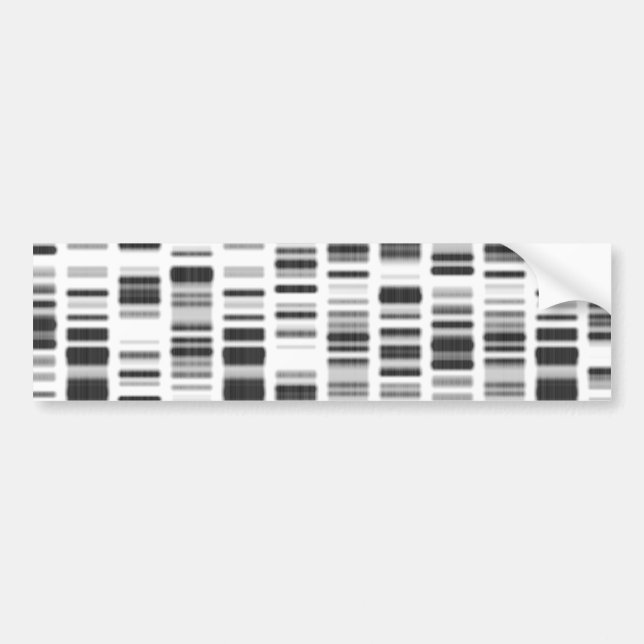 Pegatina Para Coche Imprimir ADN - (Frente)