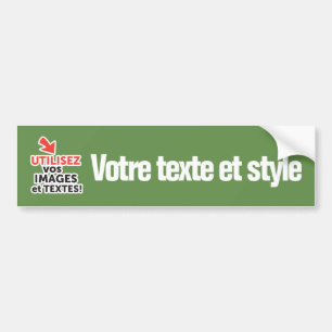 Pegatina Para Coche Imprimos vos diseños en ligne DIY en Français