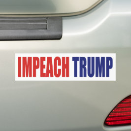 Pegatina Para Coche Impugnar al presidente Trump - Anti Trump