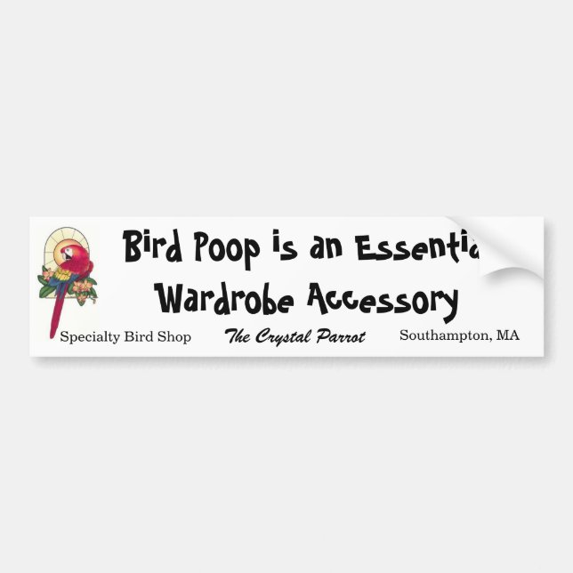 Pegatina Para Coche Impulso del pájaro de TCP (Frente)