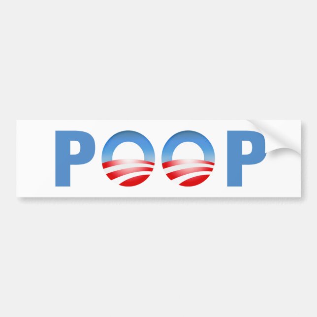 Pegatina Para Coche IMPULSO - Obama anti (Frente)
