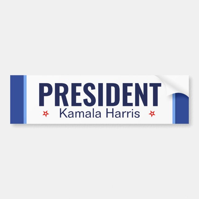 Pegatina Para Coche Inauguración del Presidente Kamala Harris (Frente)