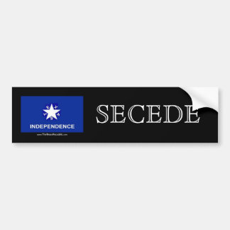 Pegatina Para Coche Independencia de Tejas - SECEDE