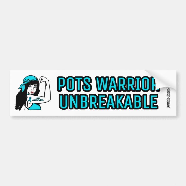 PEGATINA PARA COCHE INDESAYUNABLE...POTS (Frente)