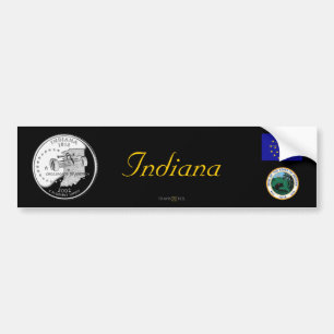 PEGATINA PARA COCHE INDIANA