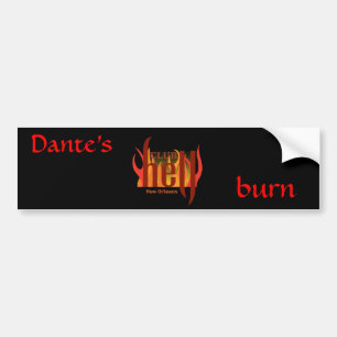 Pegatina Para Coche Infierno Bumpersticker del club