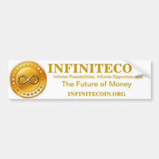 PEGATINA PARA COCHE INFINITECOIN