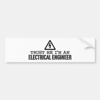 Pegatina Para Coche Ingeniero eléctrico