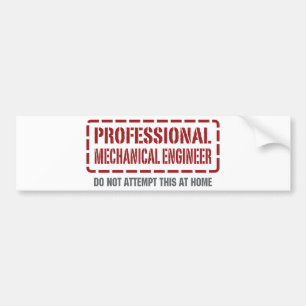 Pegatina Para Coche Ingeniero industrial profesional