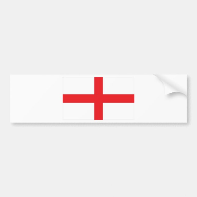 Pegatina Para Coche Inglaterra-bandera (Frente)