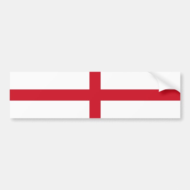 Pegatina Para Coche Inglaterra/bandera inglesa (Frente)