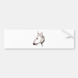 Pegatina Para Coche Inglés bull terrier