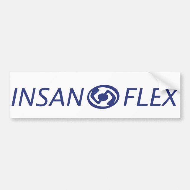 Pegatina Para Coche Insanoflex Horizontal (Frente)