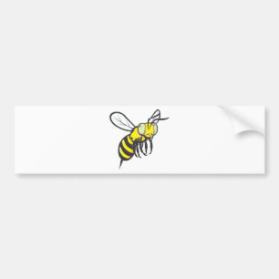 Pegatina Para Coche Insecto de vuelo lindo de la abeja