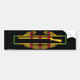 Pegatina Para Coche Insignia del soldado de infantería del combate de