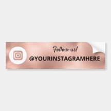 Instagram promocional de oro Rosa