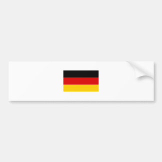 Pegatina Para Coche International de la BANDERA de Alemania