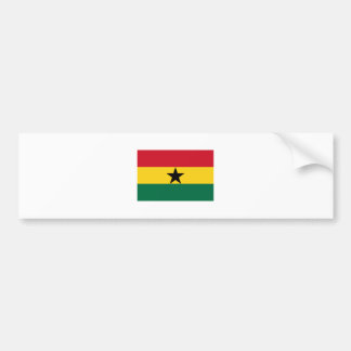 Pegatina Para Coche International de la BANDERA de Ghana