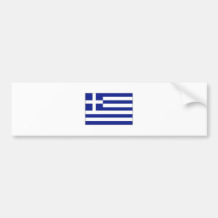 Pegatina Para Coche International de la BANDERA de Grecia