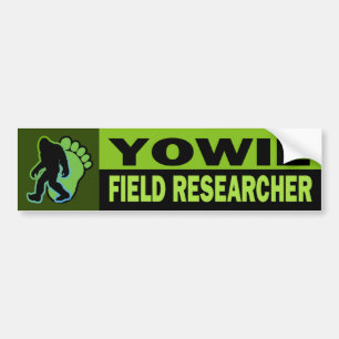 Pegatina Para Coche Investigador del campo de Yowie