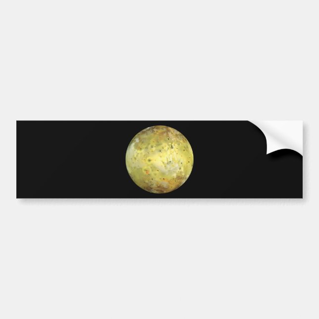 Pegatina Para Coche Io (Luna de Júpiter) (Frente)