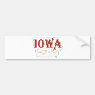 Pegatina Para Coche Iowa