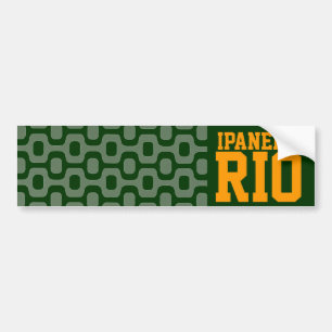 Pegatina Para Coche ipanema rio for cars