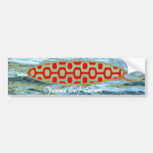 Pegatina Para Coche Ipanema surf culture