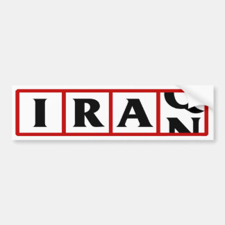 Pegatina Para Coche Irán a Iraq