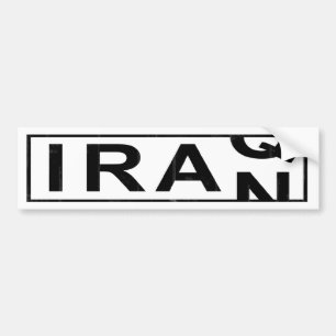 Pegatina Para Coche Irán Iraq