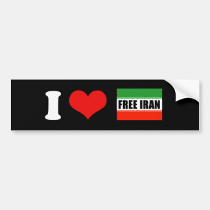 PEGATINA PARA COCHE IRÁN LIBRE