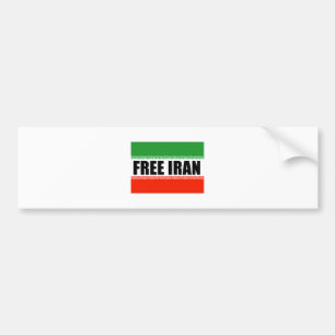 PEGATINA PARA COCHE IRÁN LIBRE