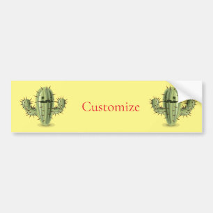 Pegatina Para Coche Irate Cactus Thunder_Cove