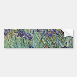 Pegatina Para Coche Iris de Van Gogh Pintura Impresionista