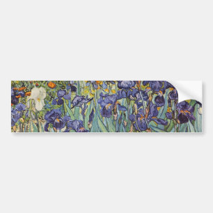 Pegatina Para Coche Iris de Van Gogh Pintura Impresionista