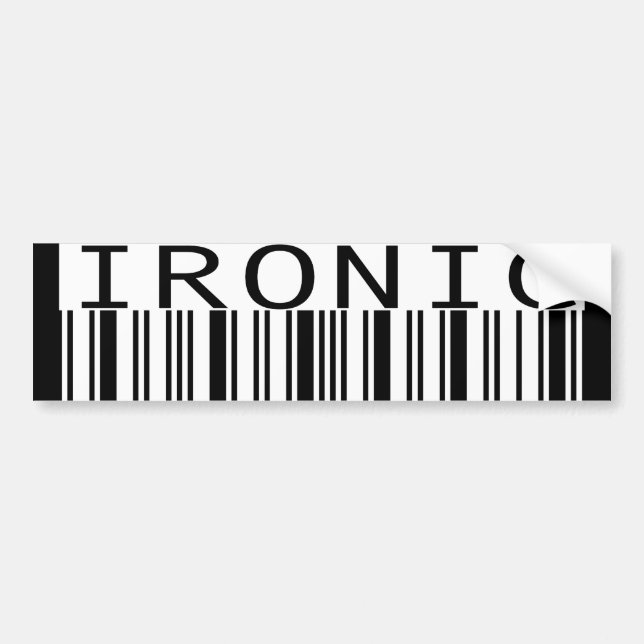 Pegatina Para Coche ironicbmpr (Frente)