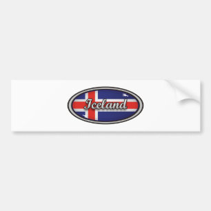 Pegatina Para Coche Islandia