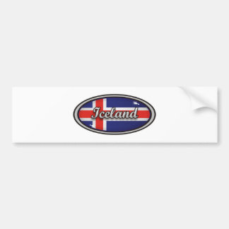 Pegatina Para Coche Islandia